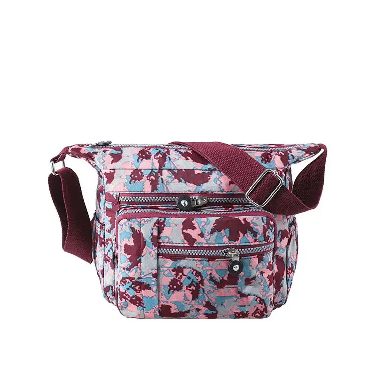 

Casual Design Women's Handbags Weekend Shopping Travel Shoulder Bag Bolsa De Ladies Lona Zipper Canvas Messenger Bag, 7 colors to choose