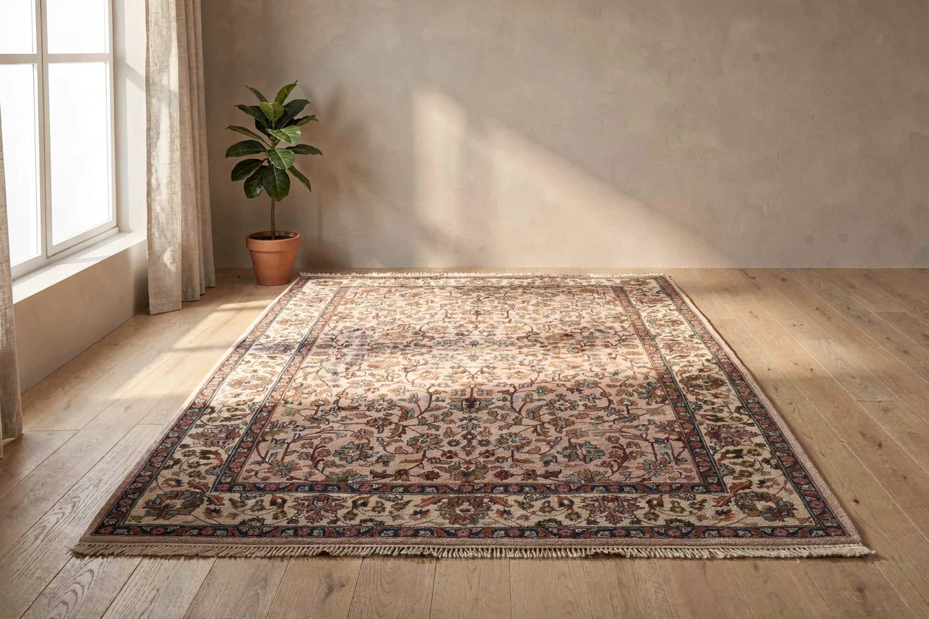 premium wool Kashmiri carpets