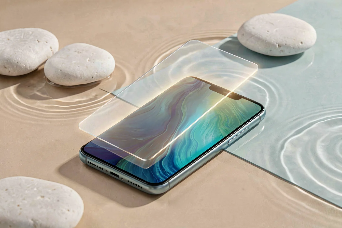 ultra-thin self healing screen protector