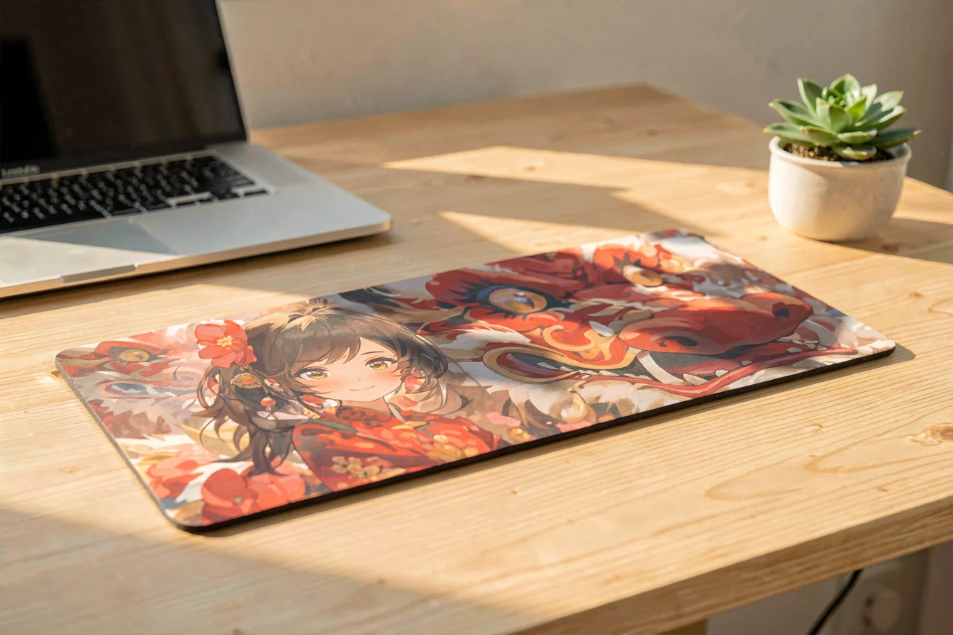 top-rated anime oppai mousepad