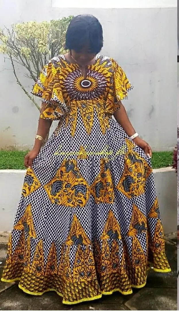 kitenge maxi dresses Trending Kitenge Maxi Dresses: Styles for Maternity & Everyday Wear