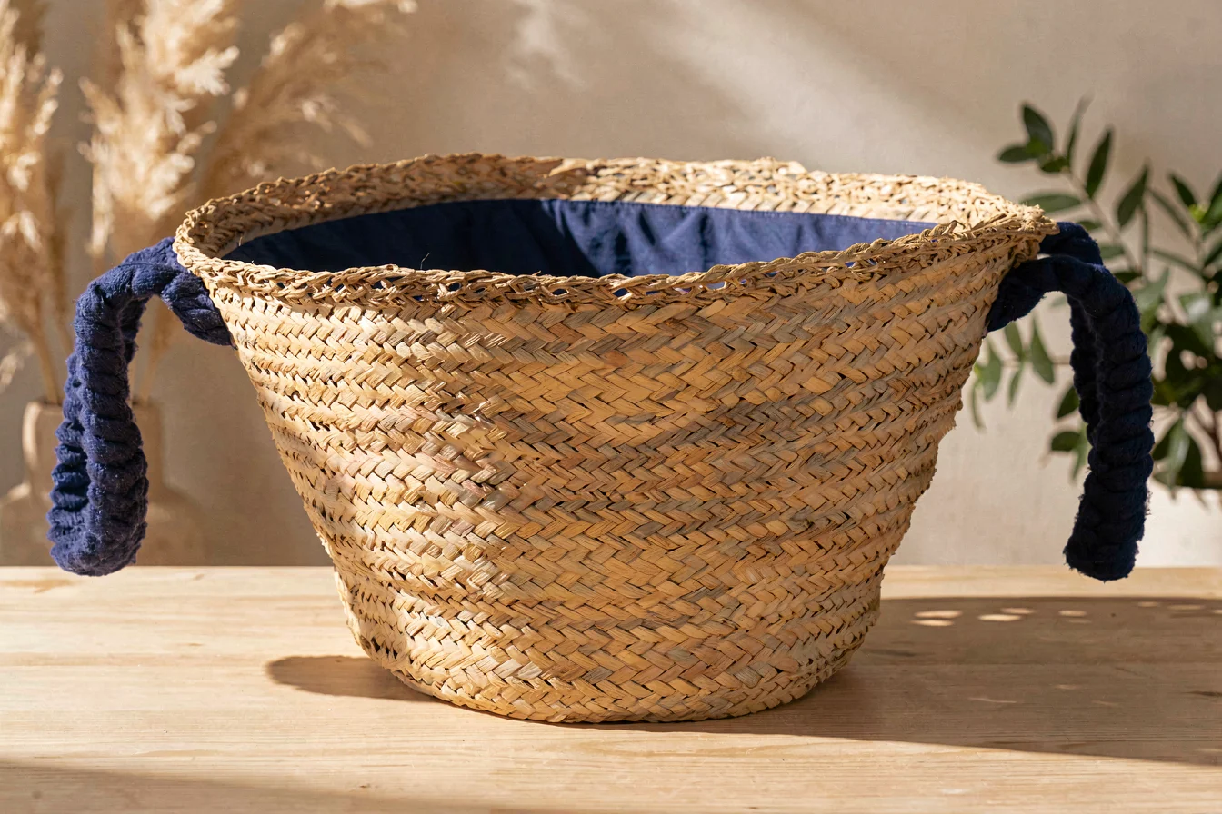 Handmade Moroccan Storage Basket