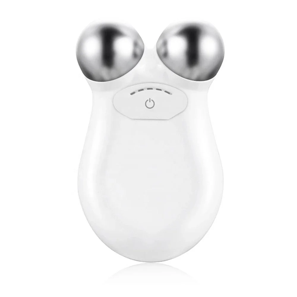 

Face Beauty Equipment Skin Care EMS Sculpting Machine Microcurrent Face Toning Device, White/pink