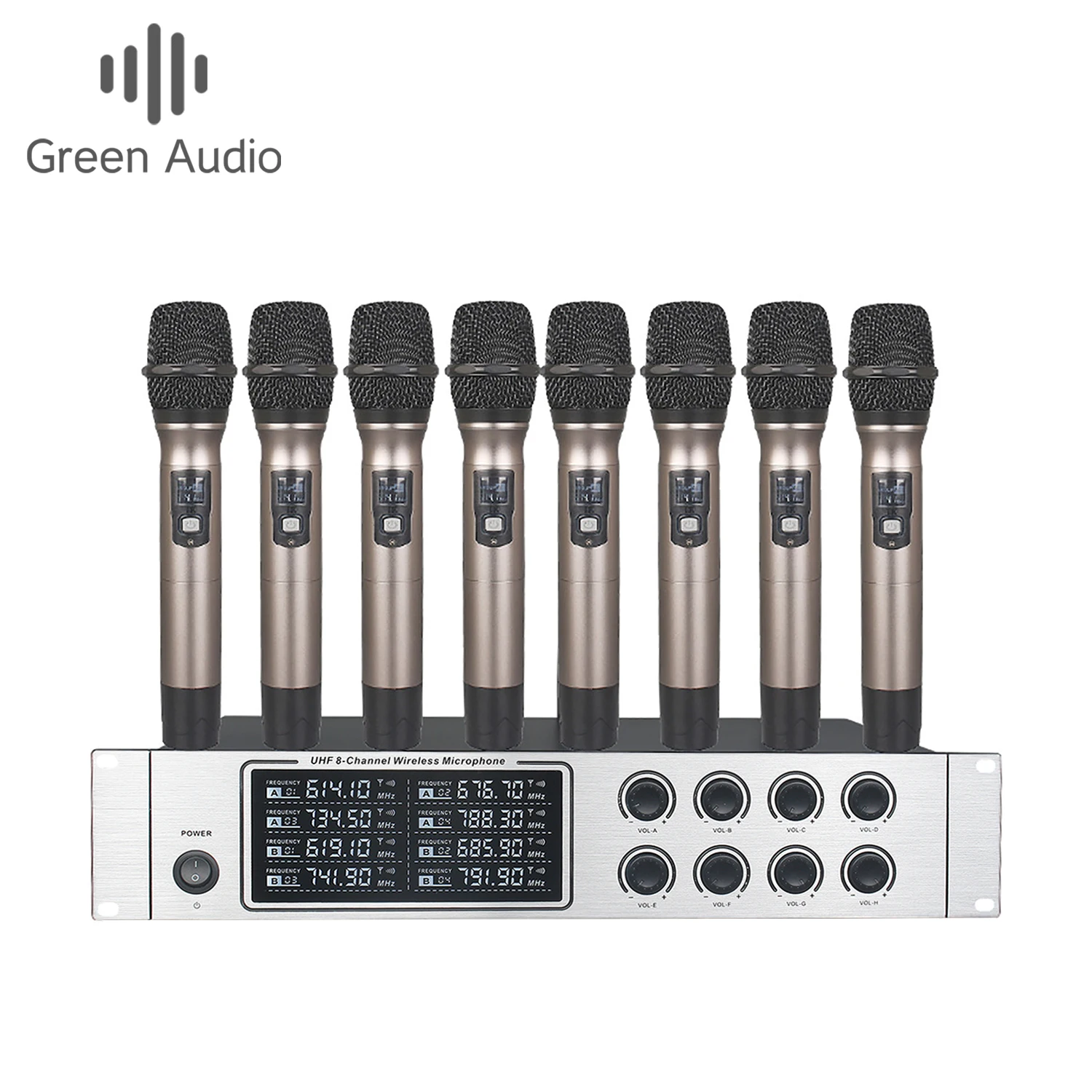 

GAW-U8804 Professional UHF wireless microphone digital conference system KTV singing stage sound system equipment