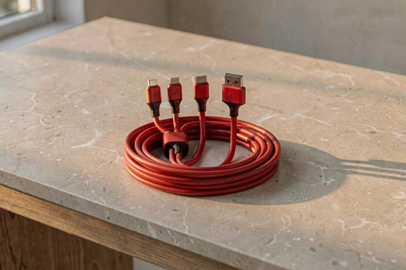 durable 3-in-1 Lightning Cable