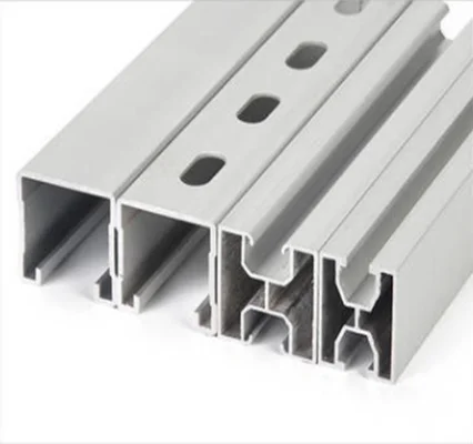 Industrial 40x40 T Slot Anodized Aluminium Extrusion Profile Solar Panel Mounting Frames Qinkai Brand Model Qk