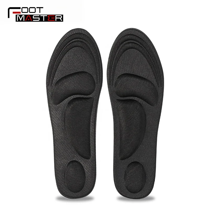 

Comfortable Lightweight Thick Massage Arch Support Inner Sole 4D Memory Foam Insole