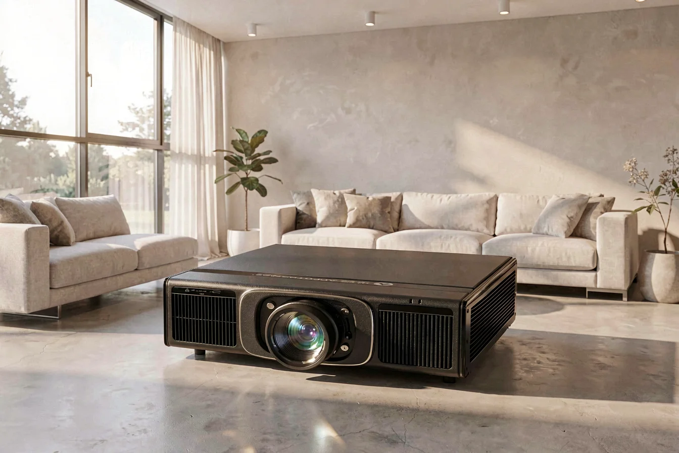 High-brightness 20000 lumen projector