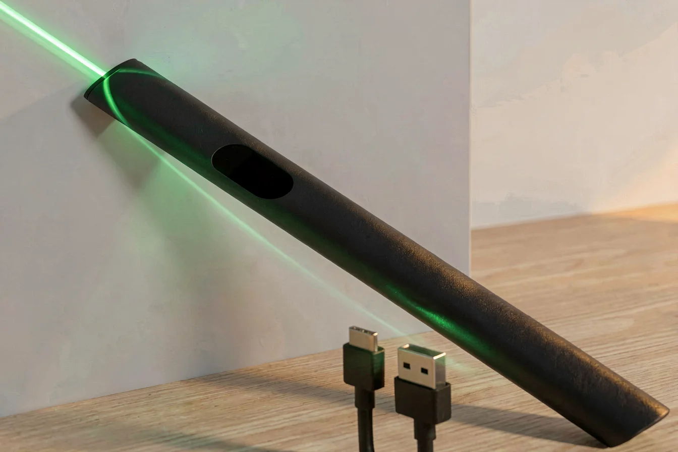 High-performance laser pointer