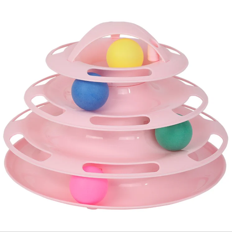 

Online Fun Levels of Cat Moving Balls Satisfies Kitty Hunting Chasing and Exercising Interactive Play Circle Track Toy