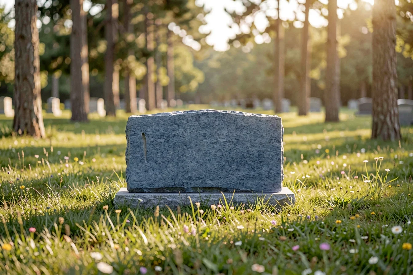 premium Blue Granite Headstones