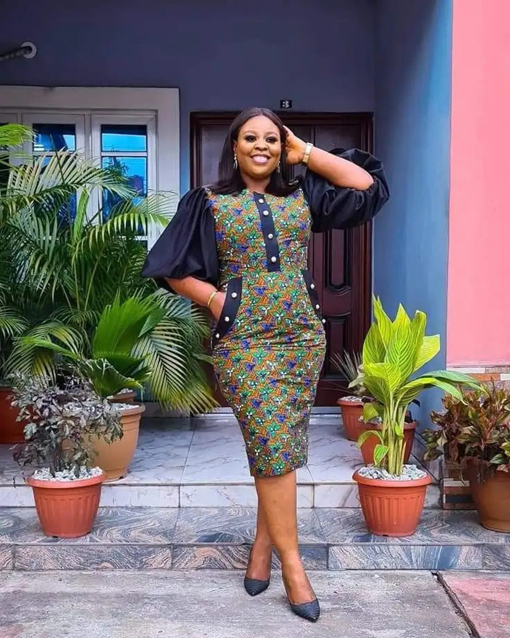 latest kitenge dress designs in kenya Kitenge Dress Design in Kenya