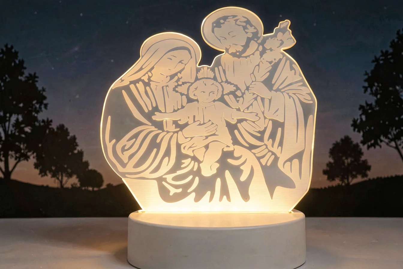 Religious Virgin Mary night light