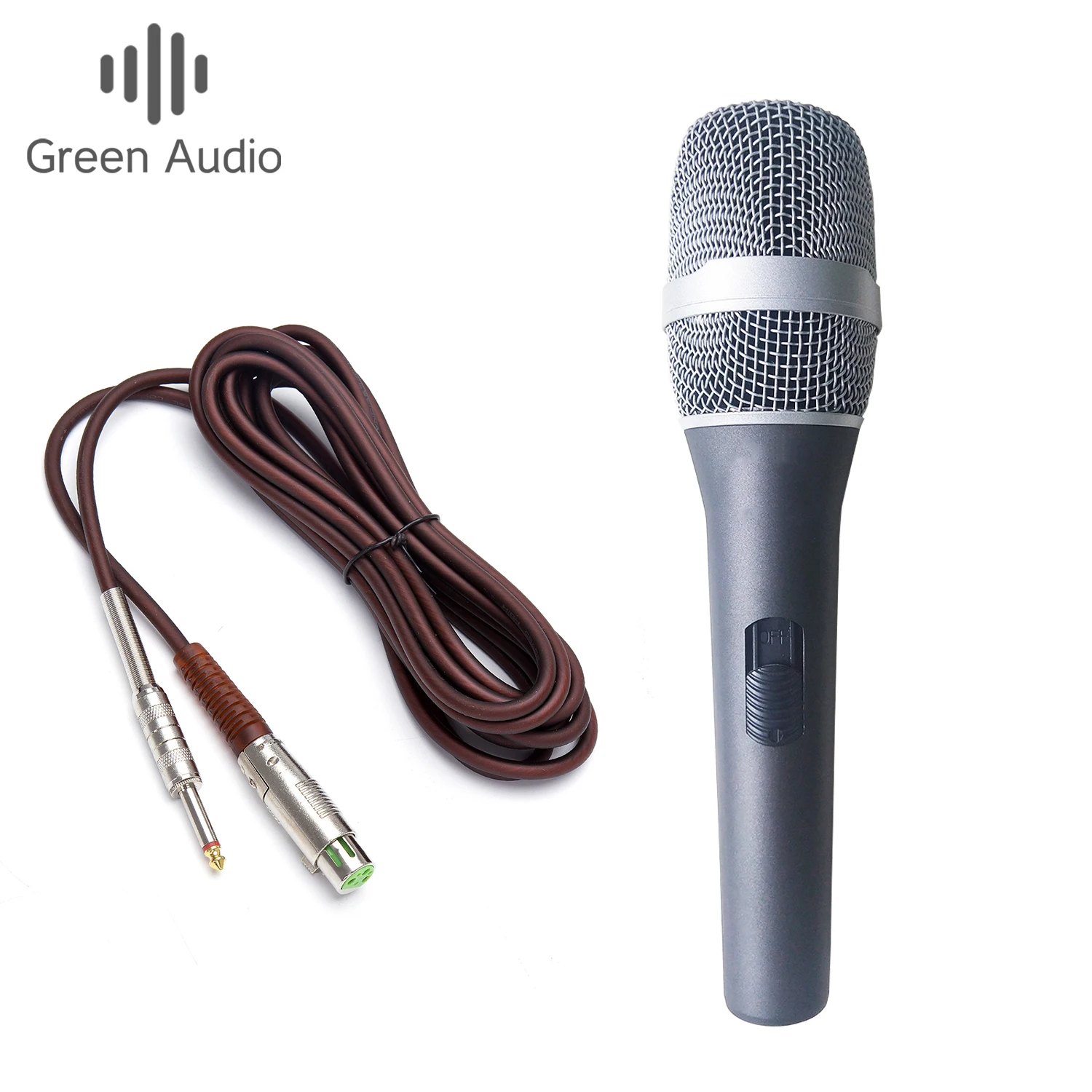 

GAM-SC09 Portable Professional Wired Microphone KTV Stage Performance Outdoor Playing and Singing Sound Card Live Dynamic Mic