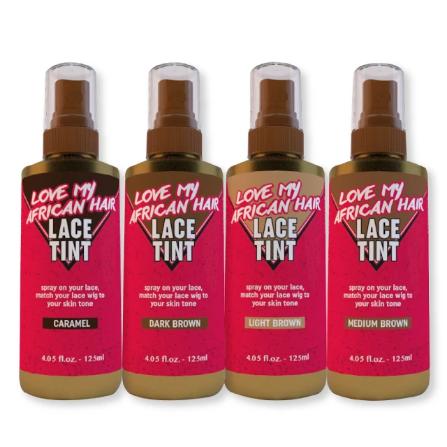 

Professional tint spray with natural color brown for lace wigs made in China