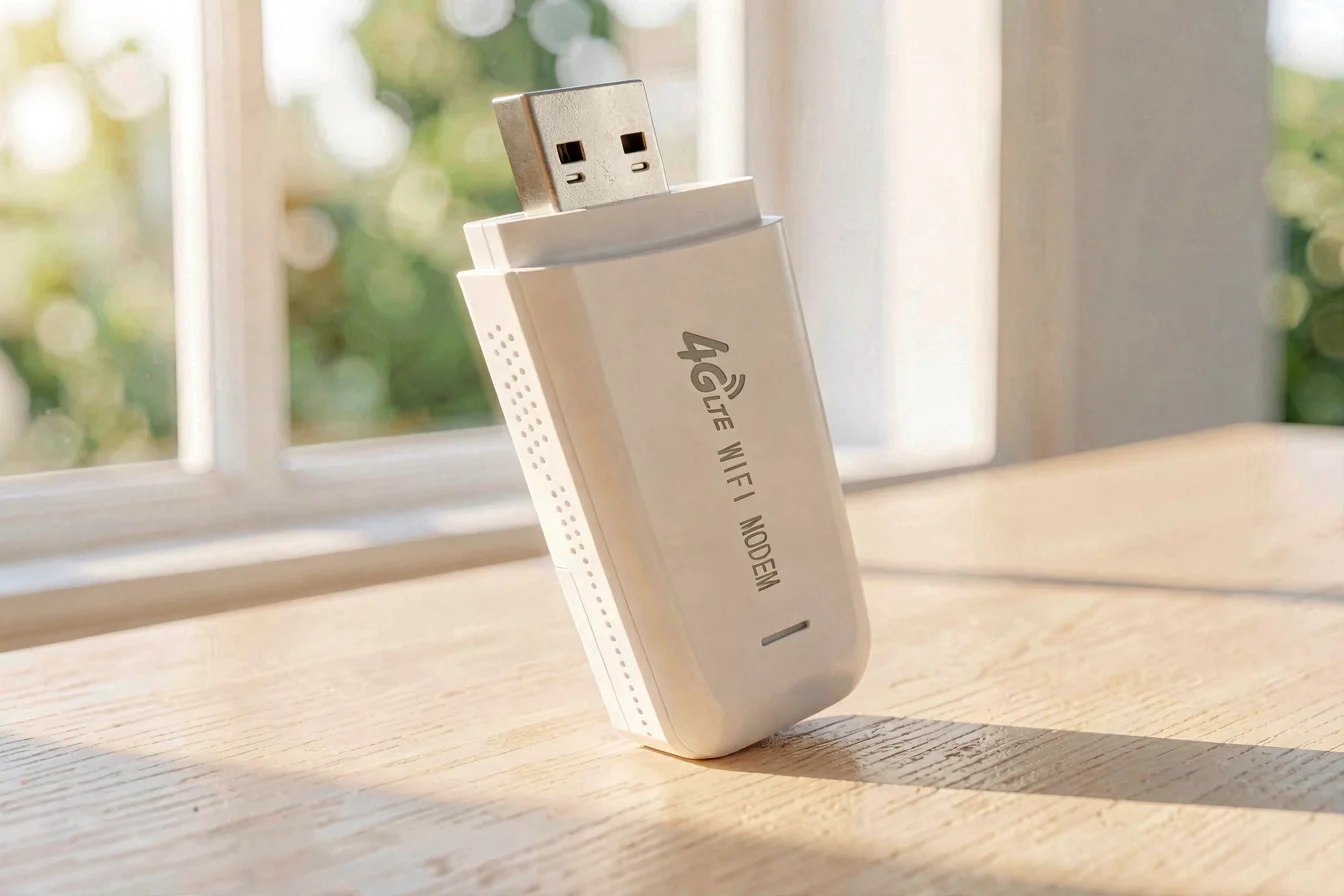 Plug-and-play USB modem for Linux connectivity