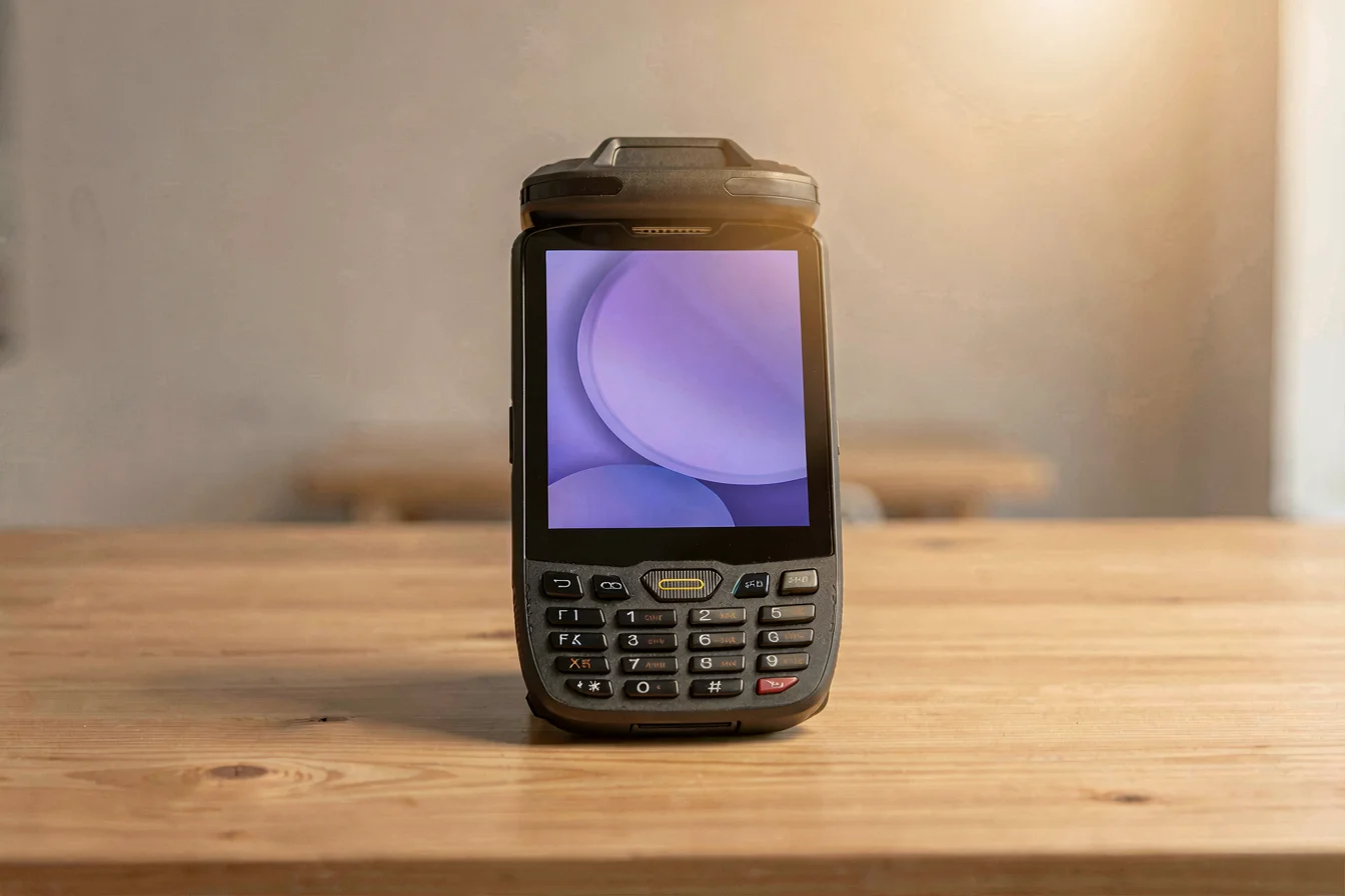 High-performance mobile POS device with keyboard