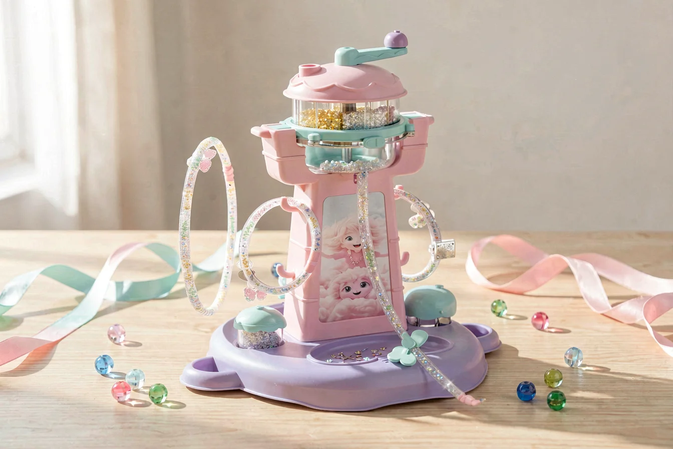 DIY plastic bangles making machine