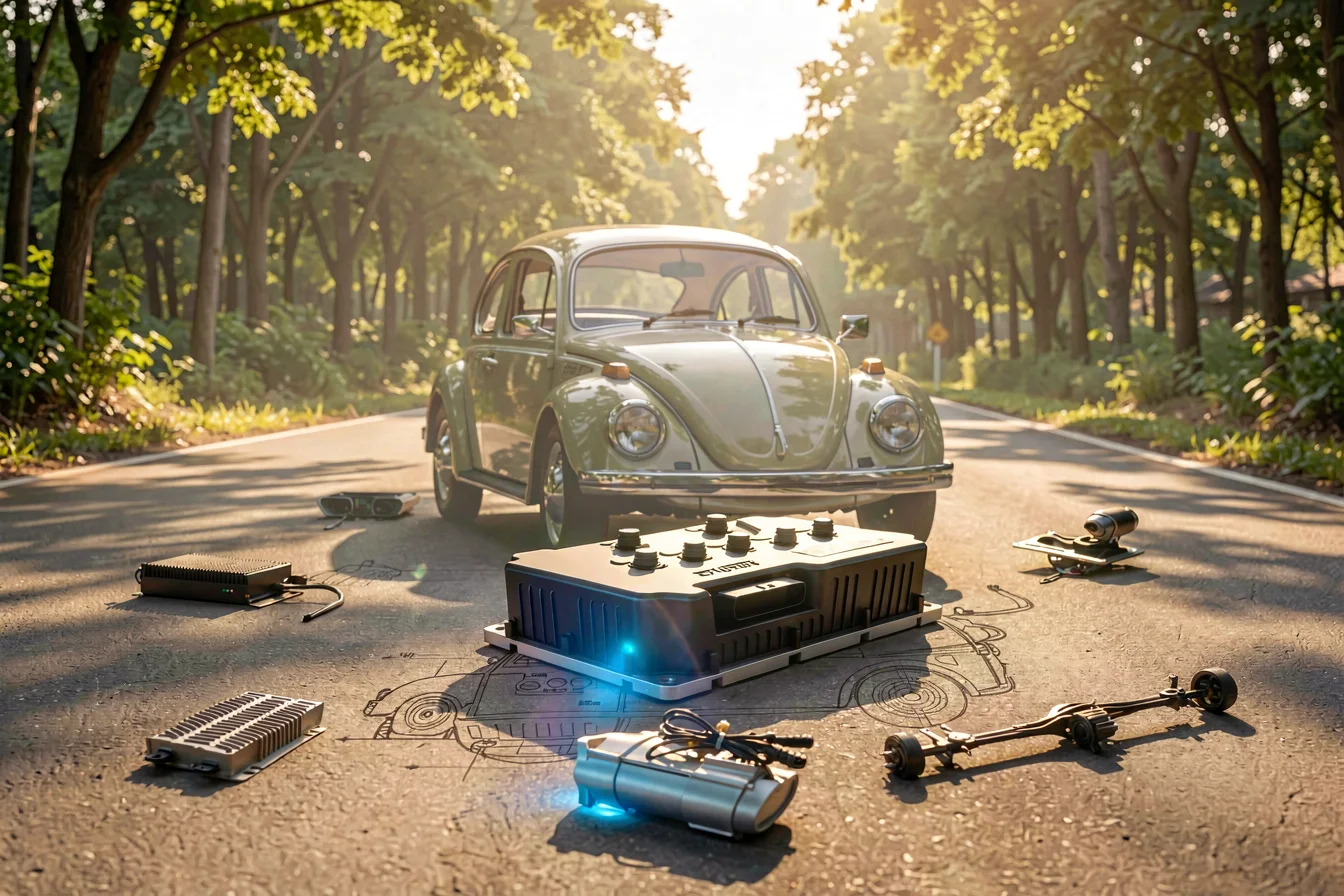 Electric fusca car conversion kit