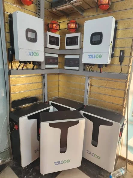 TAICO 30KW Hybrid System and 64kWh Battery Bank in Yemen