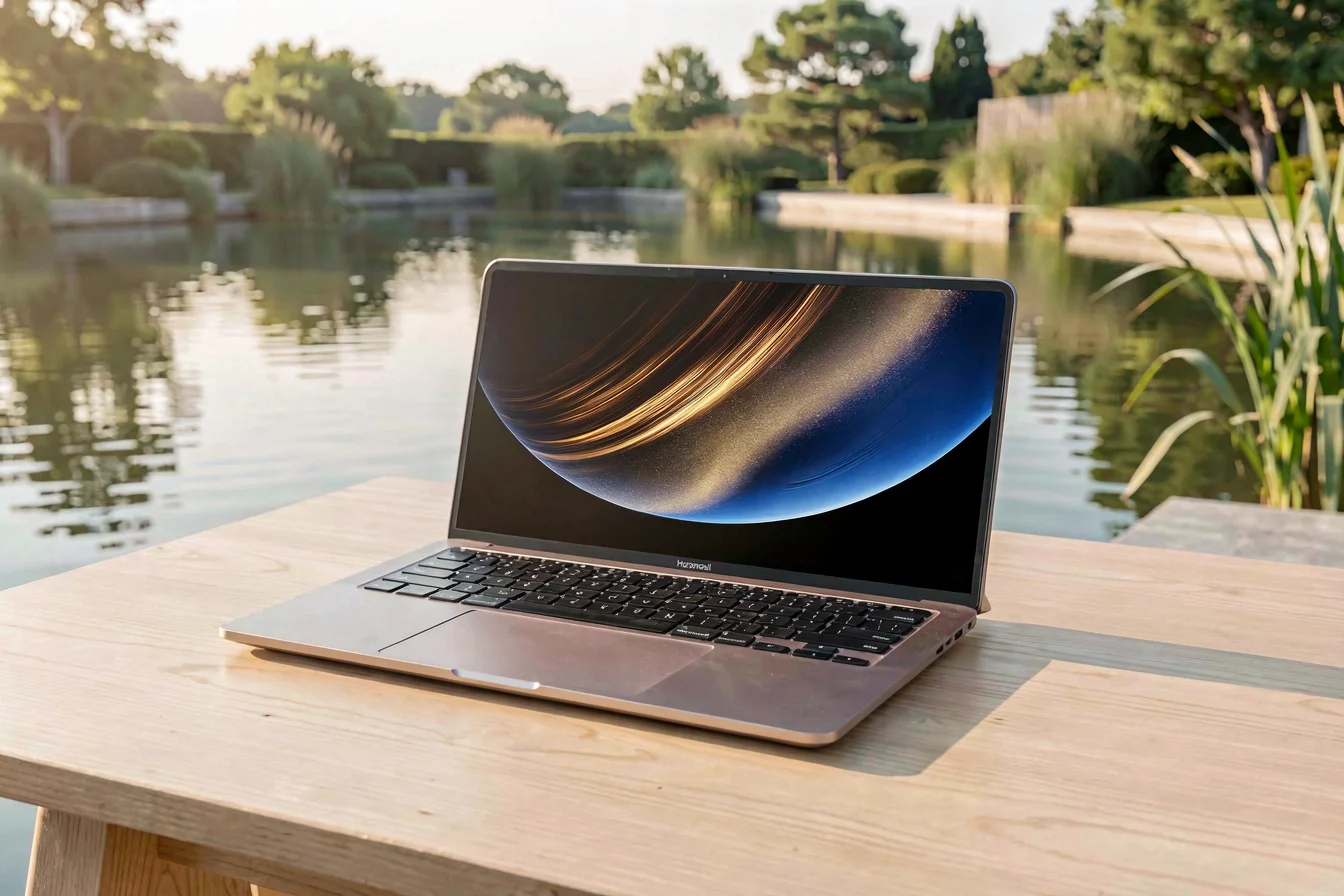 Premium Huawei laptop for portability