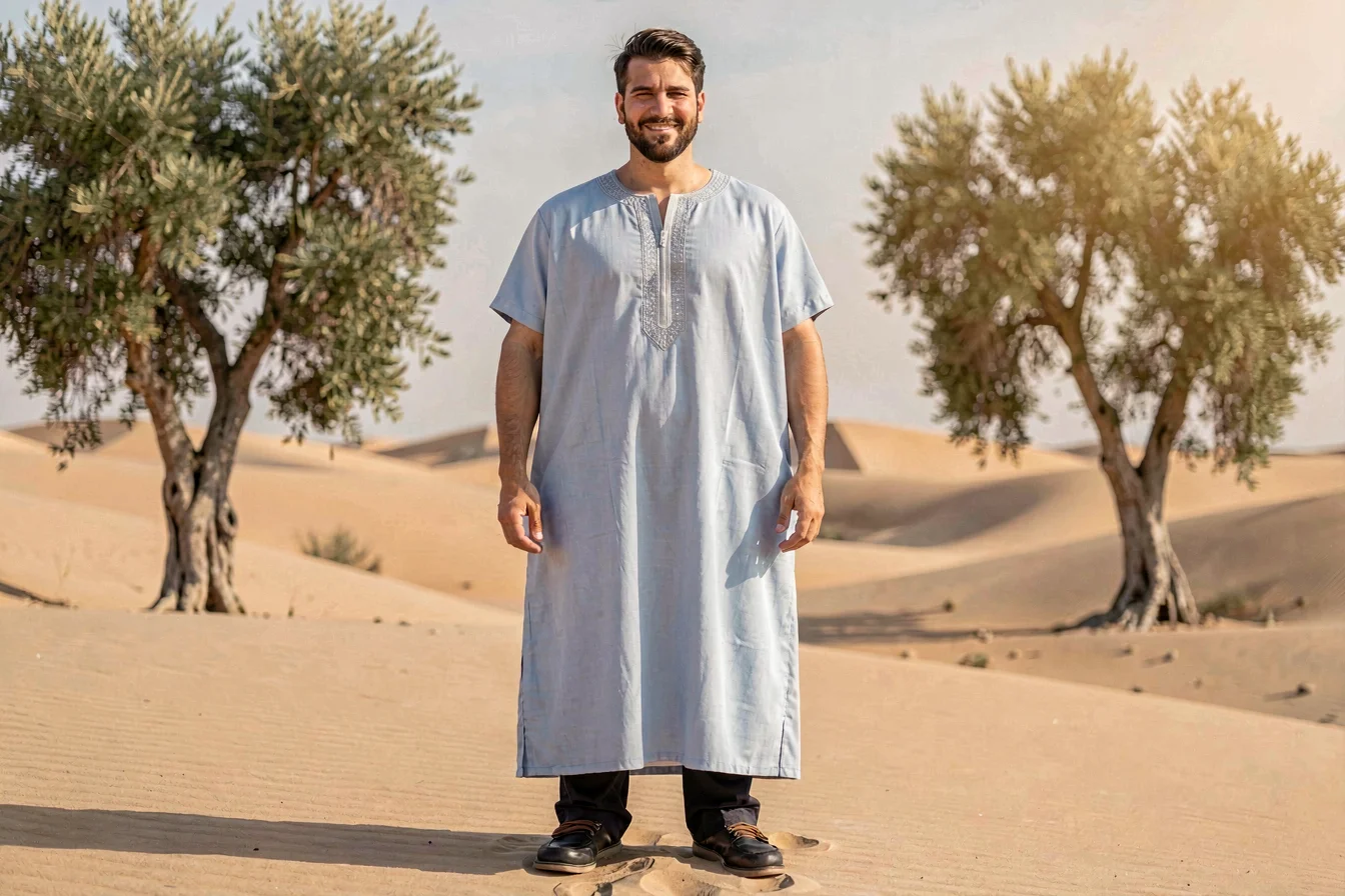 Premium Moroccan thobe