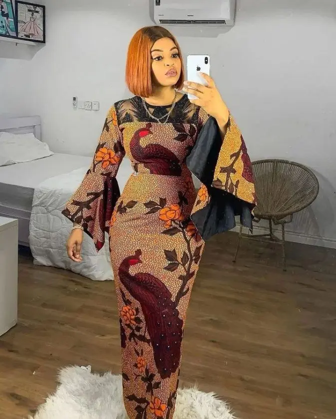 long kitenge dresses for slim ladies Kitenge Designs for Slim Ladies Long Dresses