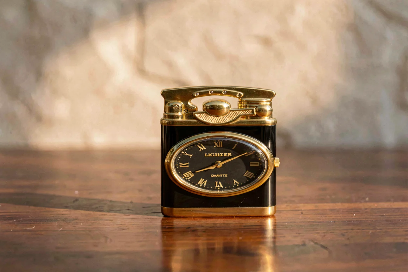 Trending pocket watch lighter