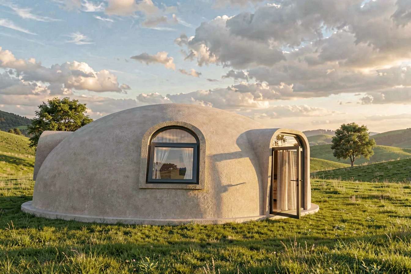 High-Durability Foam Dome House