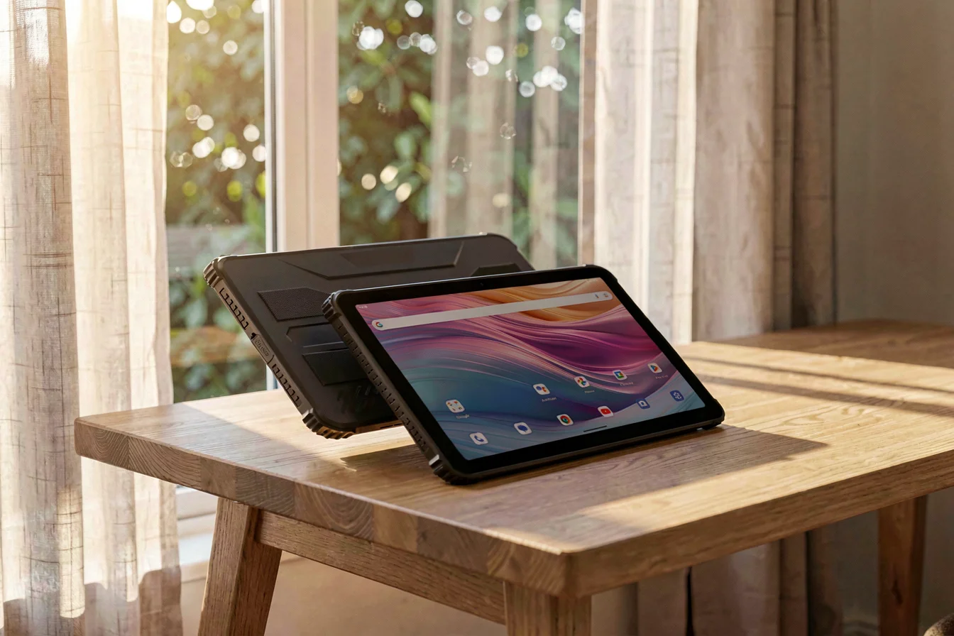 Privacy-focused tablet without camera