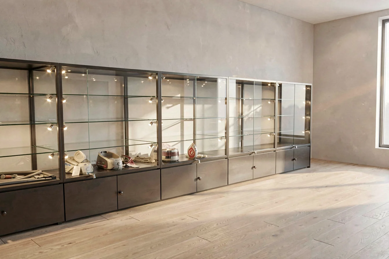LED trophy cabinets