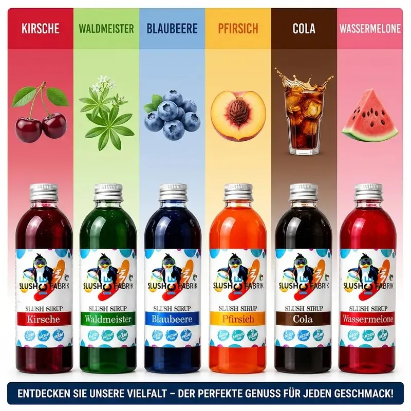 Slush Flavors Grid