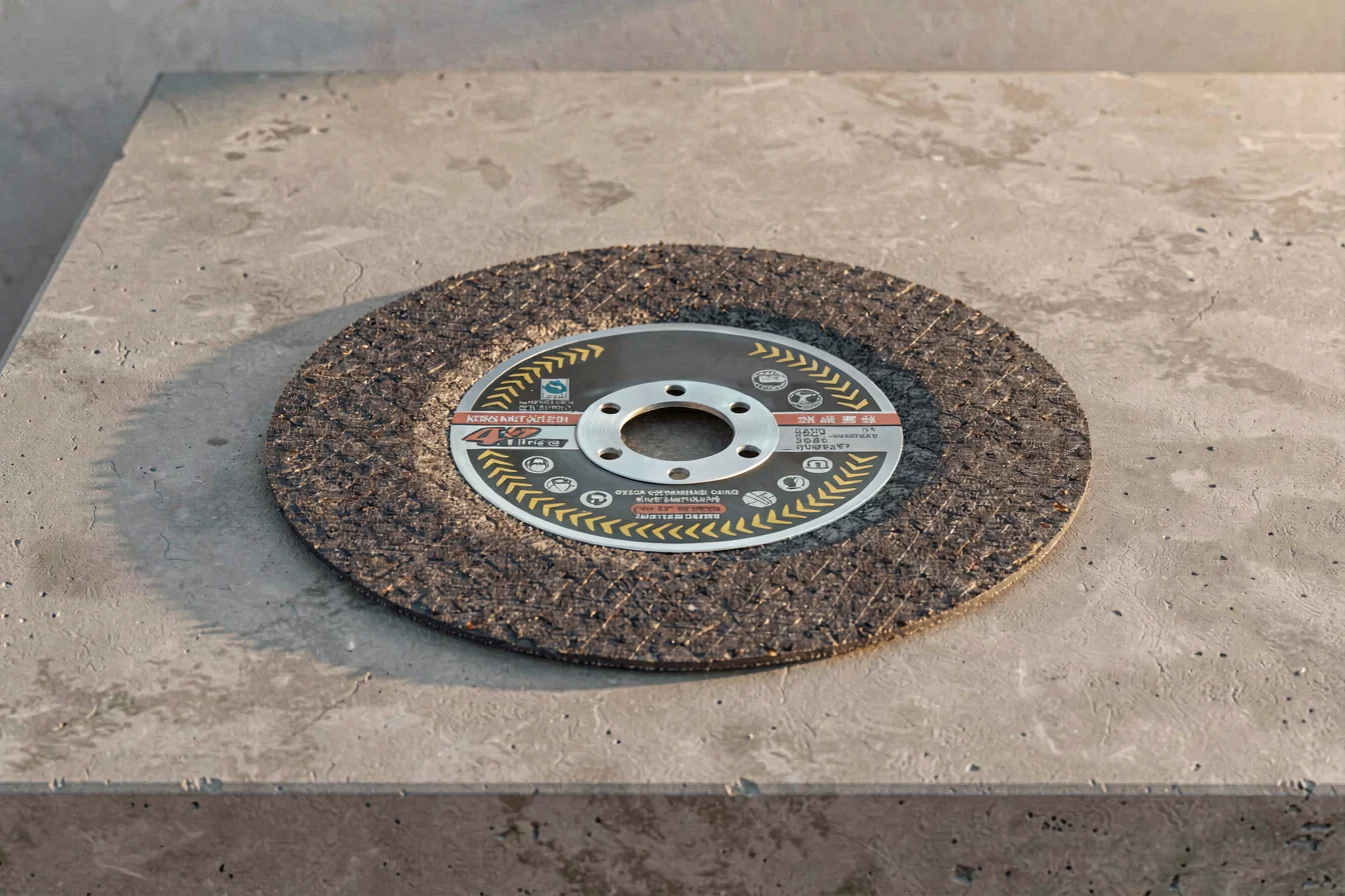 Spec-sensitive kronenflex cutting disc