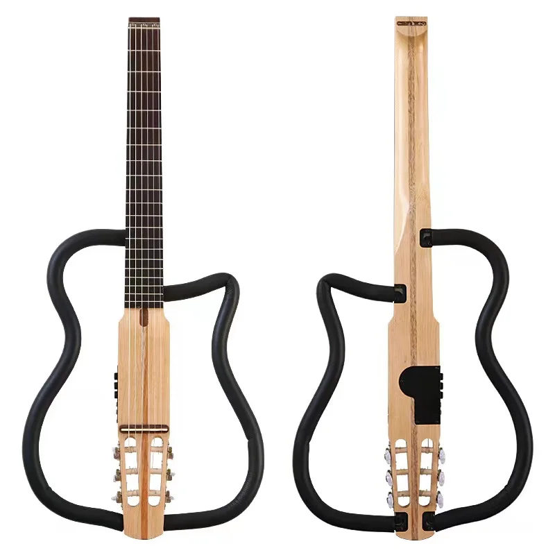 

Free Shipping nylon string Classical guitar headless 34 inch cheap for clasico guitarras China oem Stringed Instruments Musical