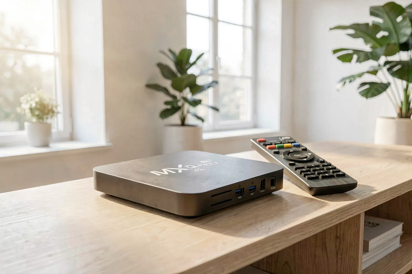 High-performance MXQ Pro Linux TV Box