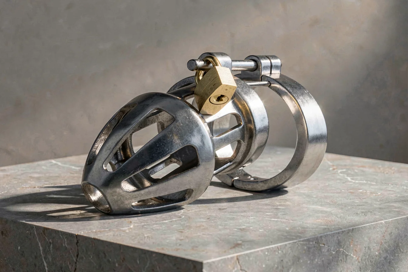 Premium Commercial Chastity Cage