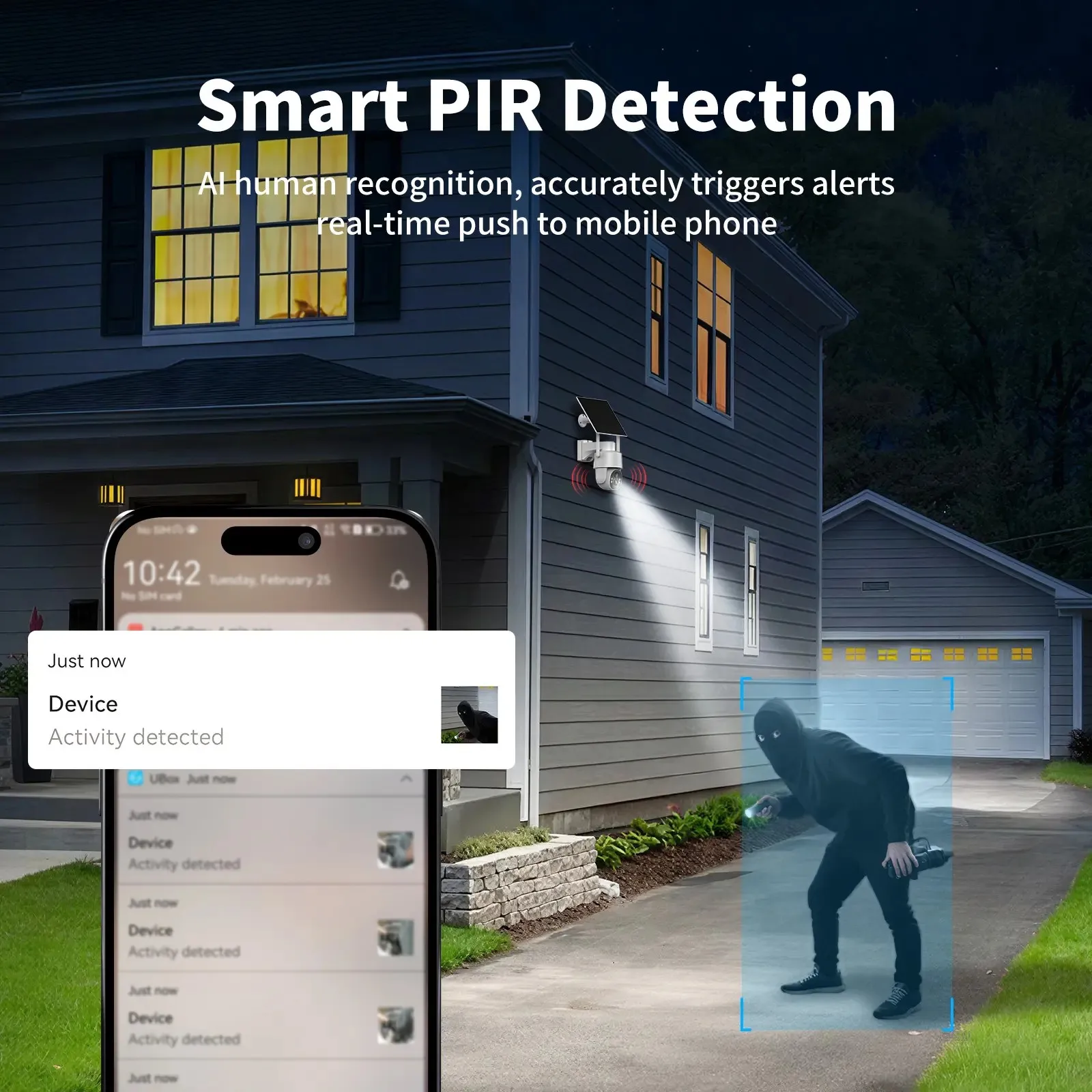 Motion Detection Alert Interface