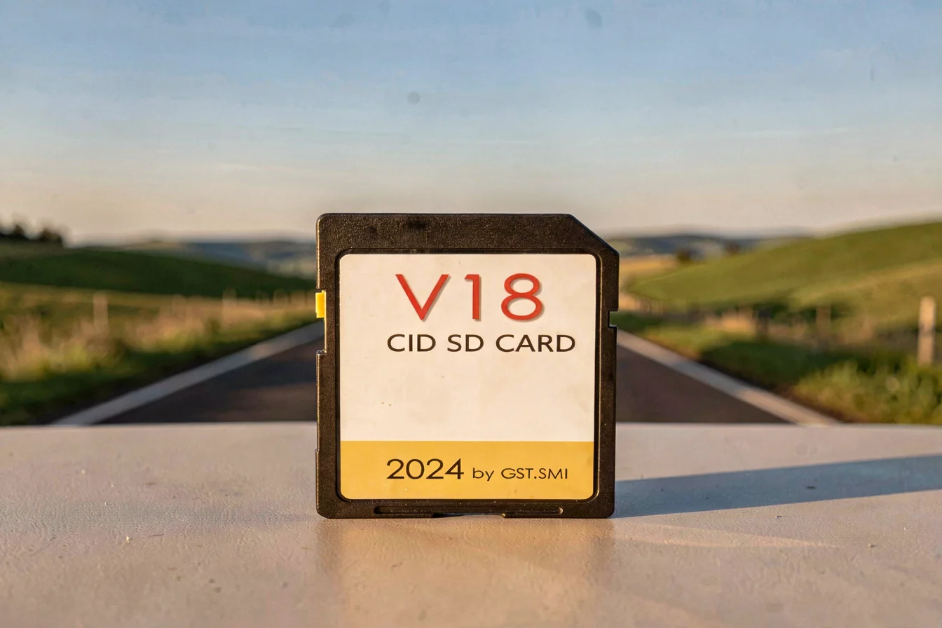 Compatible VW navigation SD card