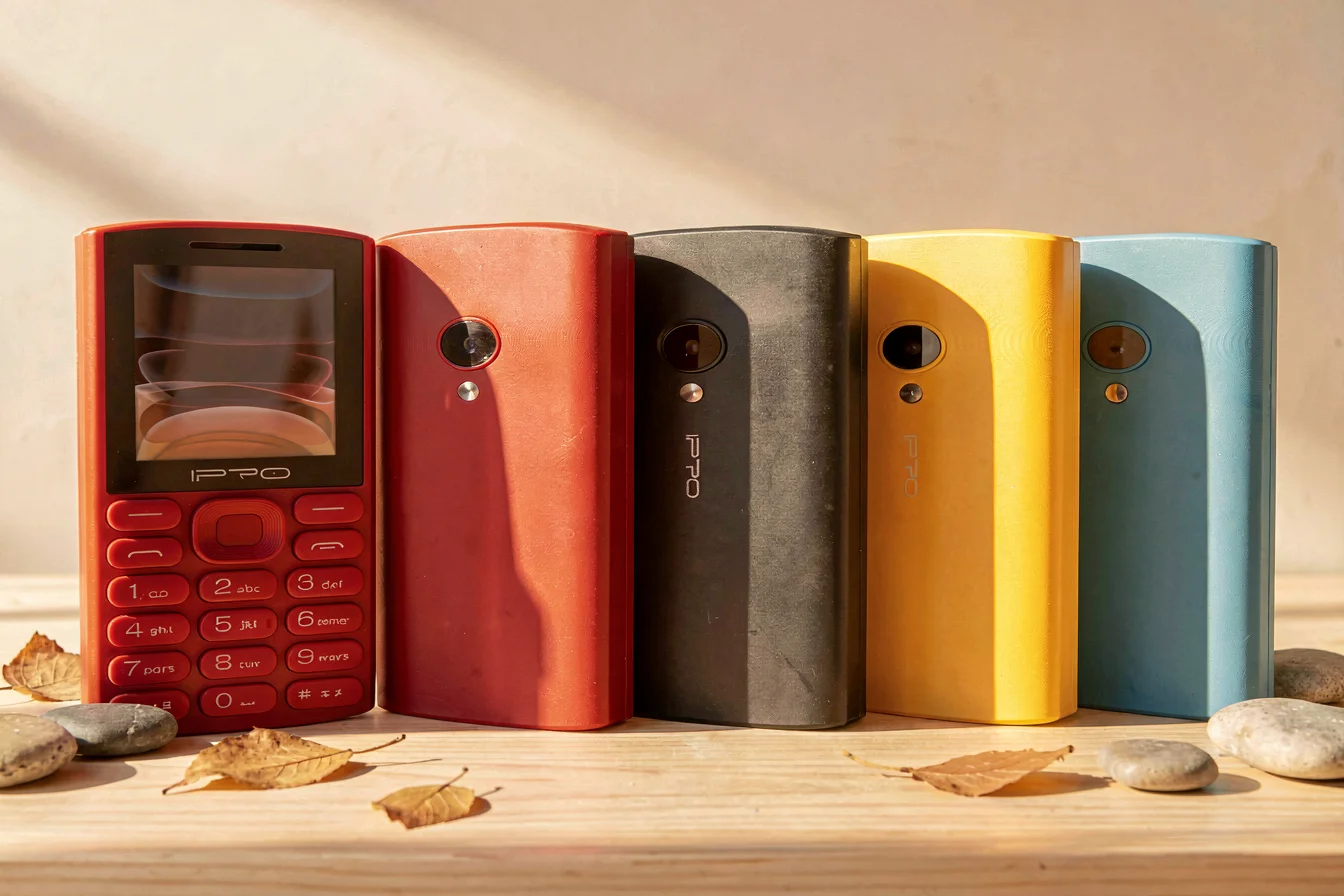 Reliable plastic mobile phone
