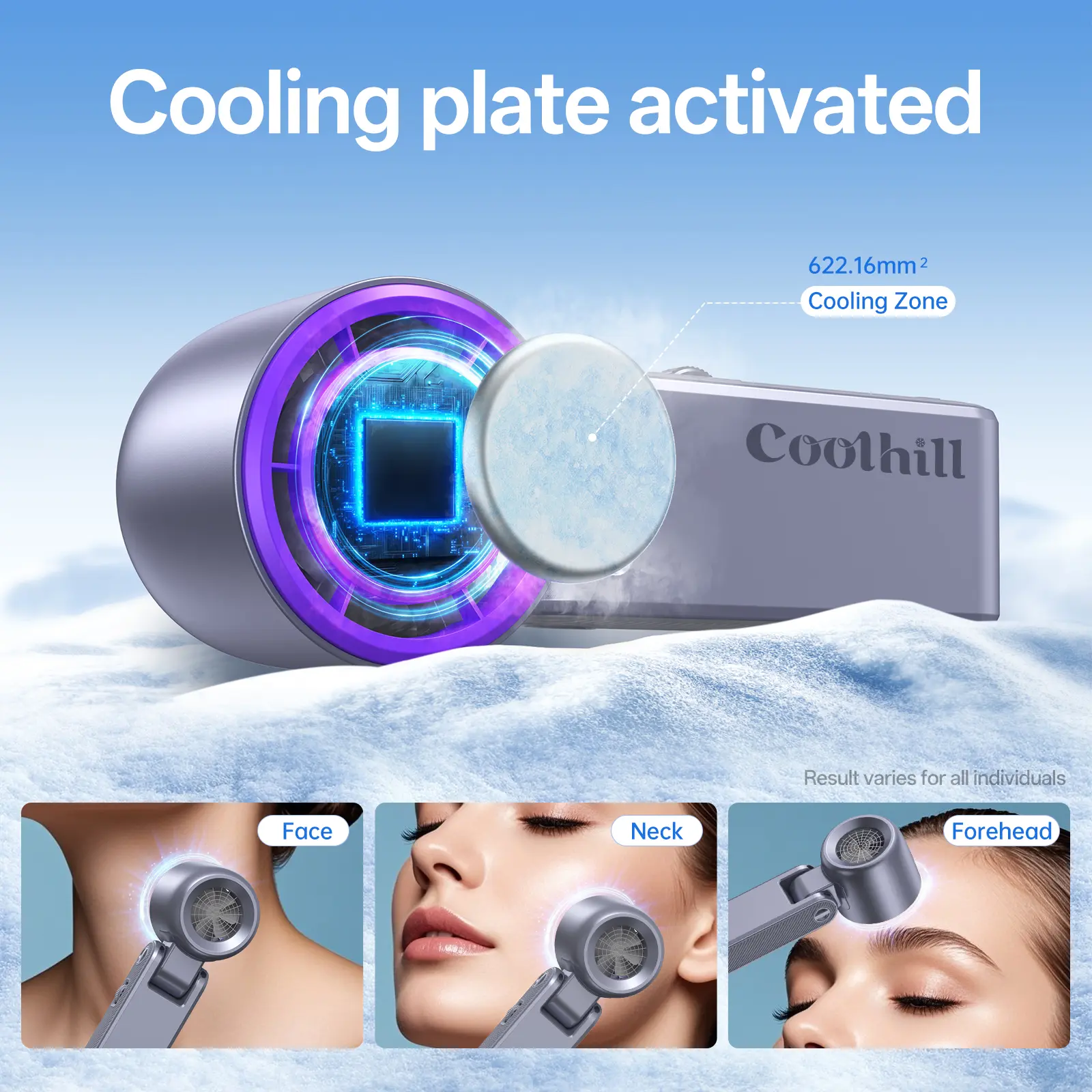 Ice Compress Cooling Plate Activated