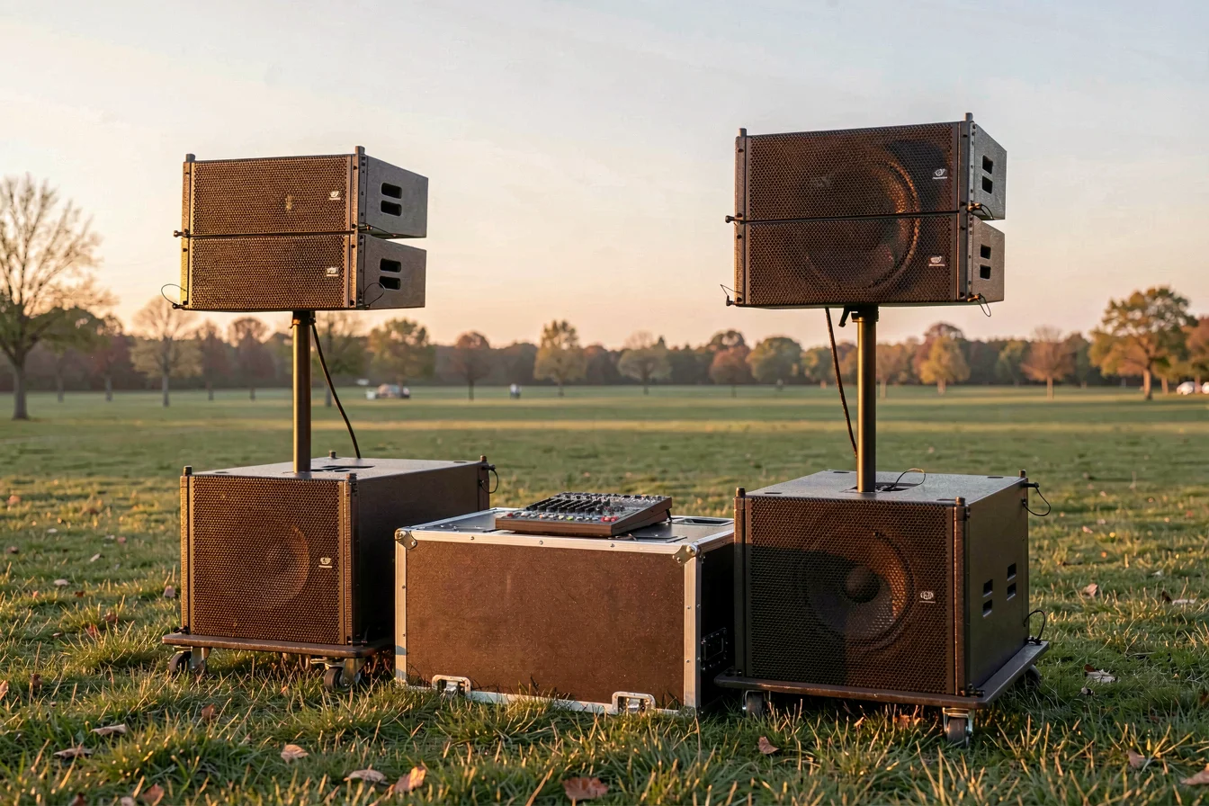 Premium line array speakers