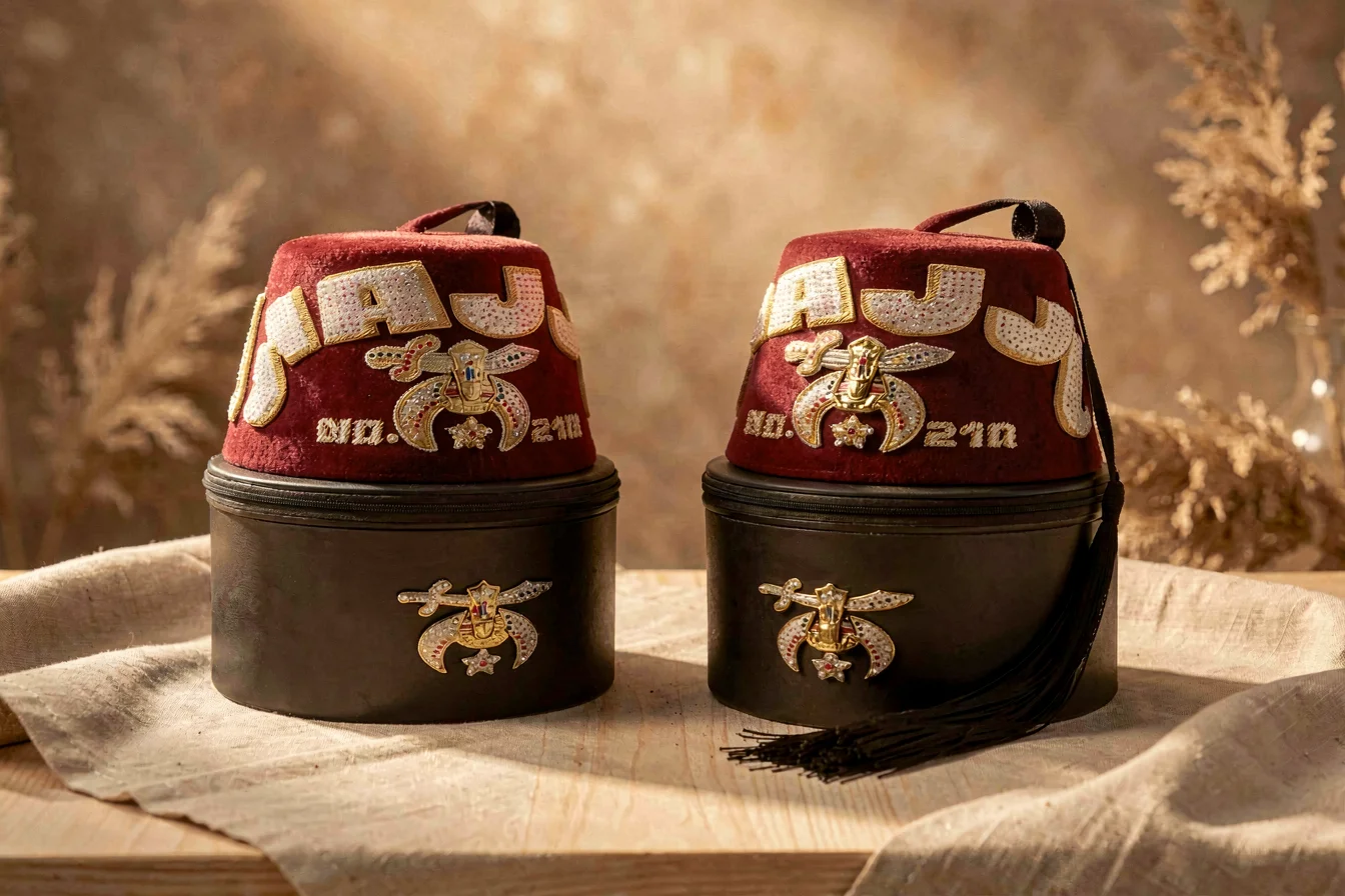 Ceremonial Shriner Fez vs. Heritage Traditional Fez
