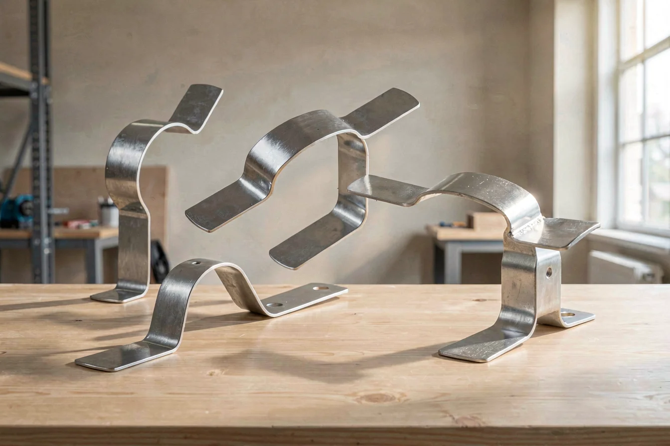 Heavy duty U shaped hanging bracket