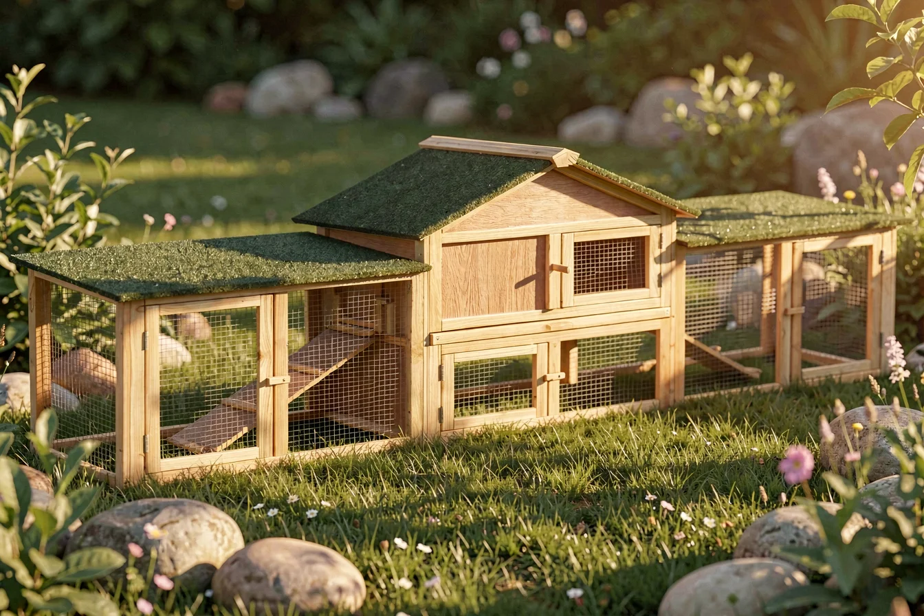 Best double decker rabbit hutch for pet supply