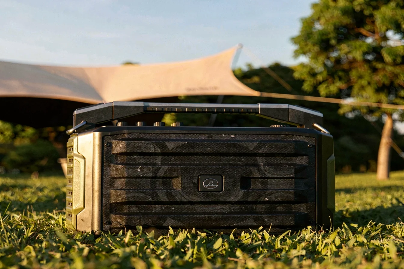 High wattage bluetooth speaker