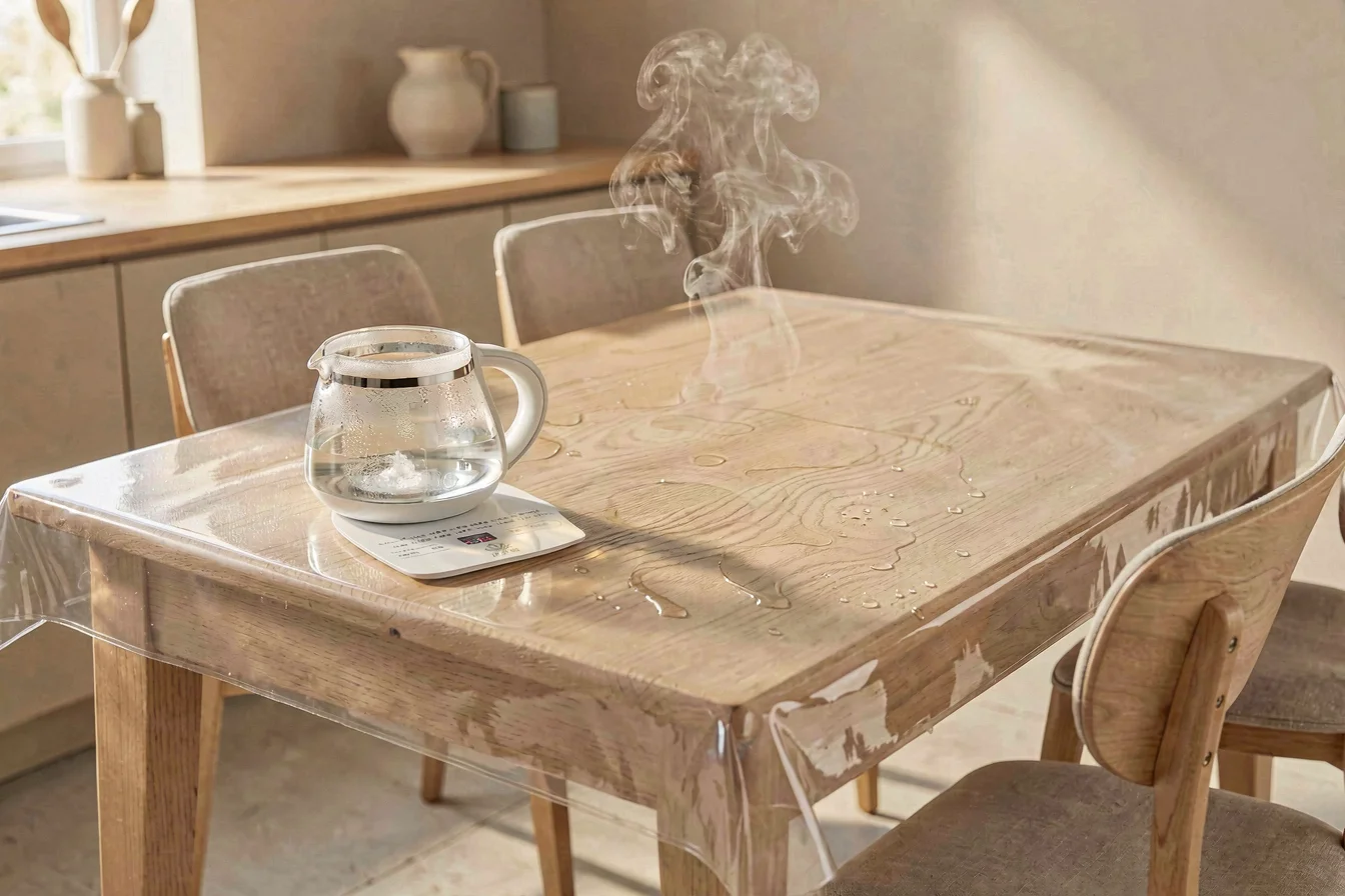Premium heat resistant table cover