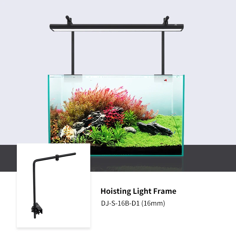 WEEKAQUA DJ-S-16B-D1  UniversalAluminium Alloy Aquarium Light Stand Multifunctional Support Aquarium Light Stand Bracket