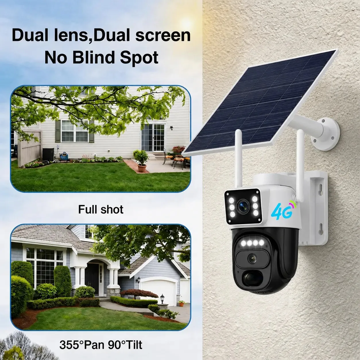 Dual screen monitoring interface