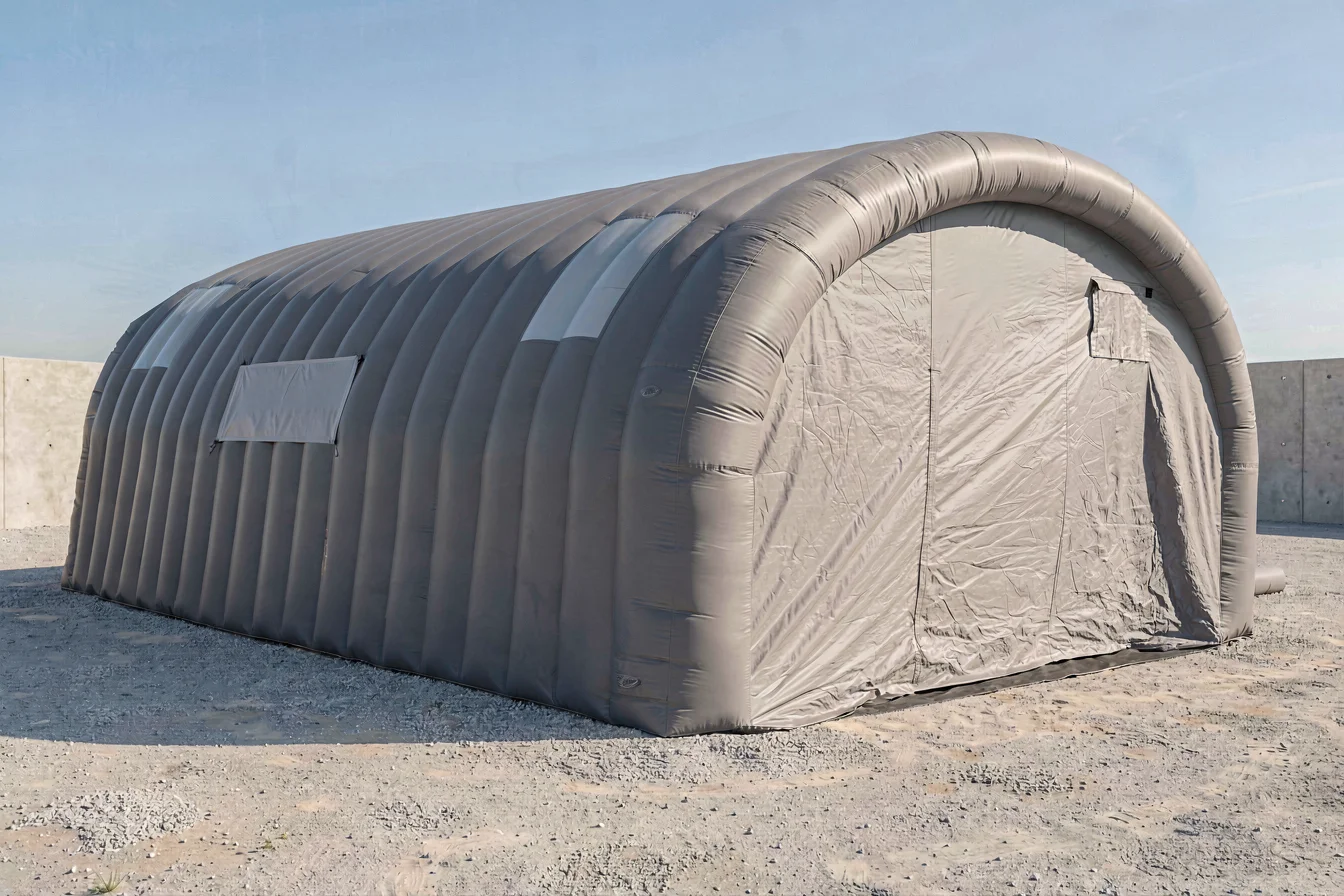 Portable sandblast tent