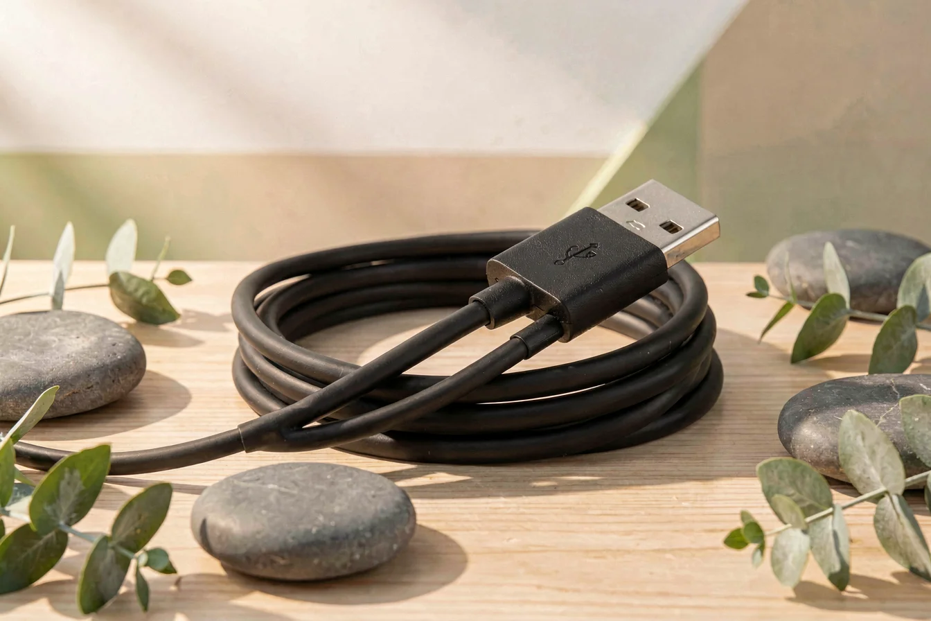 UL-certified DC charging cable for massager